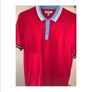 Short Sleeve Burberry Collar Shirt